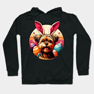 Affenpinscher in Easter Bunny Ears Celebrating Spring Hoodie